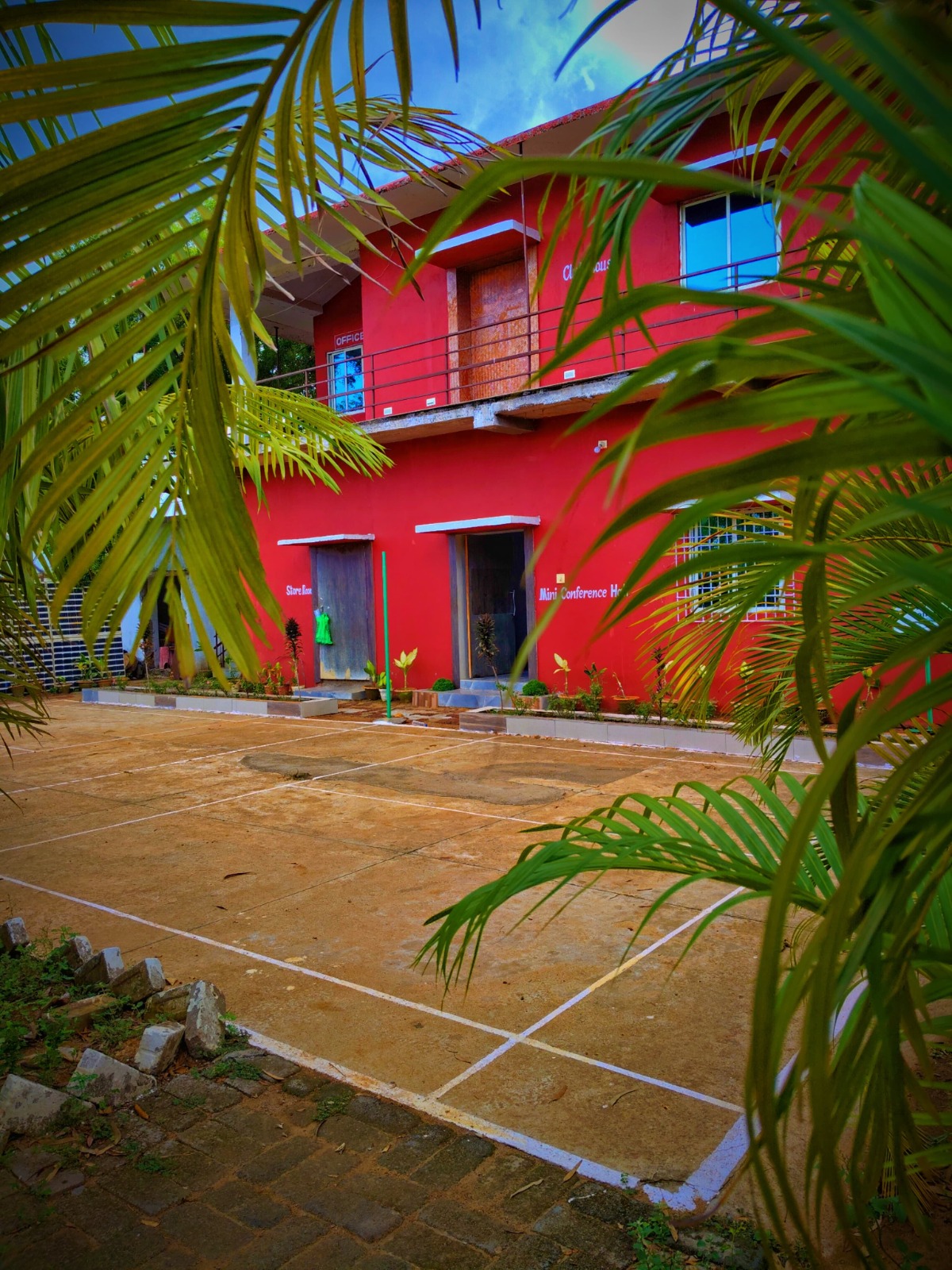 Clubhouse, office and mini conference hall building at Waldenwoods